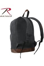 ROTHCO CANVAS TEARDROP PACK W/ LEATHER ACCENT