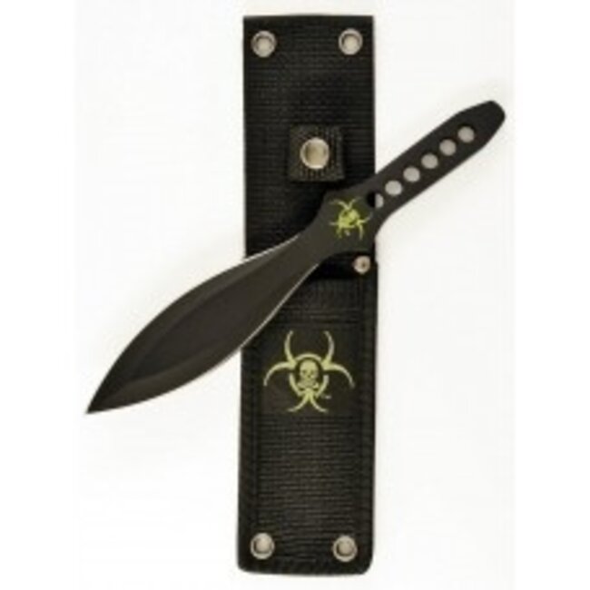 RUKO KNIVES RUKO 321-SB 8 1/2" THROW KNIFE/BLACK