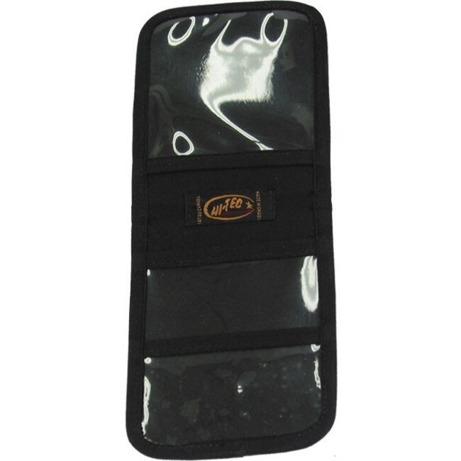 HI-TEC INTERVENTION Note Pad Cover with 4 Clear Pockets