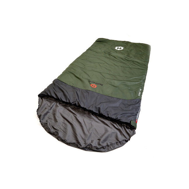 HOTCORE HOTCORE- FATBOY 100- OVERSIZED RECTANGULAR SLEEPING BAG, GREEN/ 7°C (44°F) Limit: ​0°C (32°F)