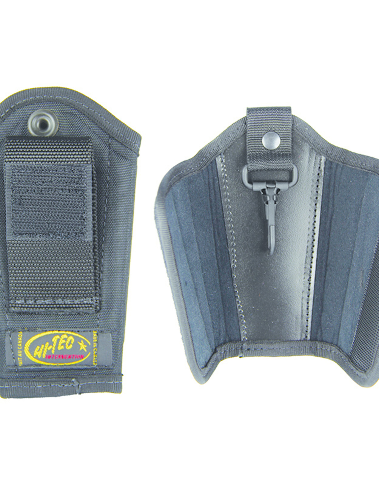 HI-TEC INTERVENTION MOLDED SILENT KEY HOLDER WITH OPEN BELT LOOP AND METAL CLIP - DS506-91
