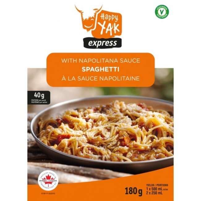 HAPPY YAK HAPPY YAK SPAGHETTI W/NAPOLITANA SAUCE