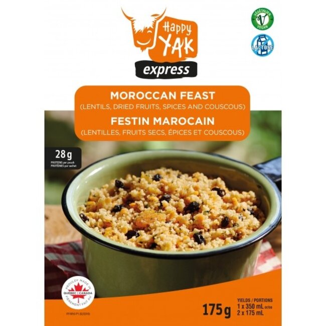 HAPPY YAK MOROCCAN FEAST