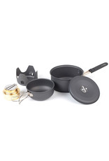 NDUR MINI COOKWARE KIT WITH ALCOHOL BURNER