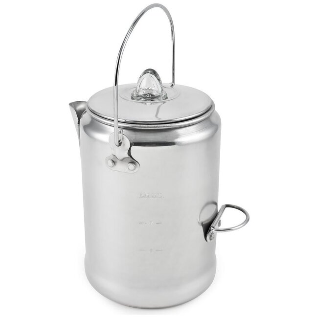 CHINOOK TECHNICAL OUTDOOR ALUMINUM COFFEE PERCOLATOR 9 CUP