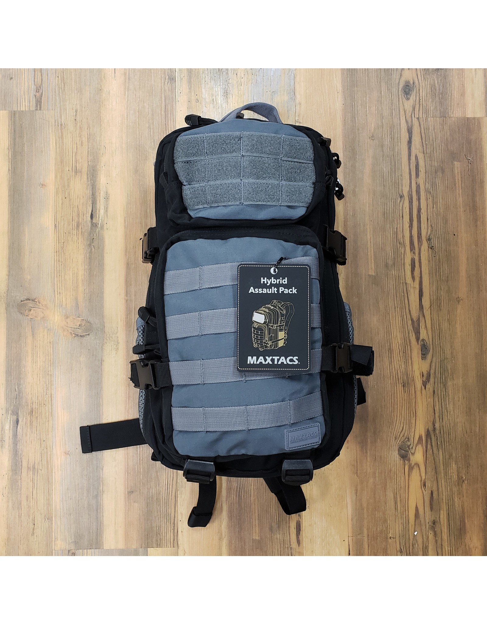 MAXTACS HYBRID ASSAULT PACK BLK/GREY 110008