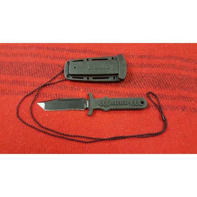 RUKO KNIVES RUKO 0098L TANTO FIXED BLADE BOOT KNIFE