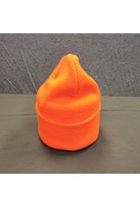 WORLD FAMOUS SALES ACRYLIC FLOURESENT ORANGE TOQUE