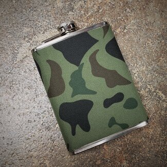 ROTHCO WOODLAND CAMO SS FLASK