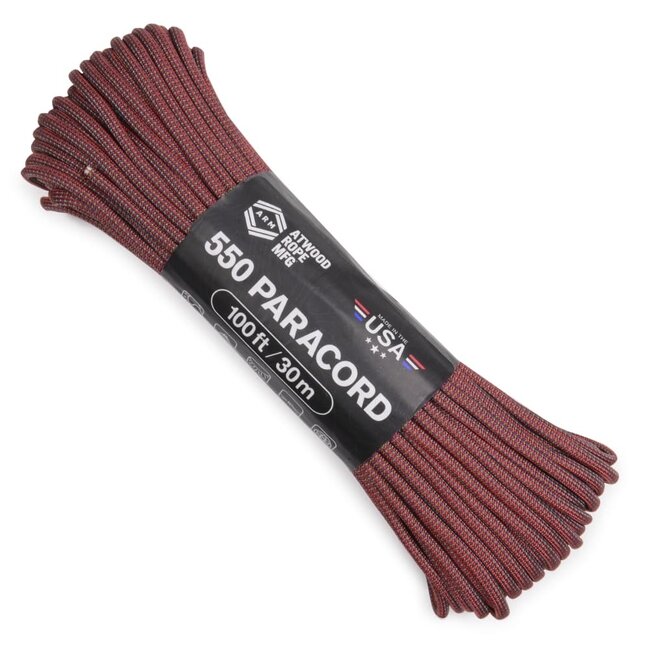 ATWOOD ROPE MFG 550 PARACORD SOLID VIVID COLOURS