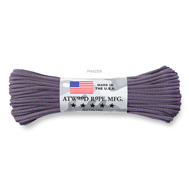 ATWOOD ROPE MFG 550 PARACORD SOLID VIVID COLOURS