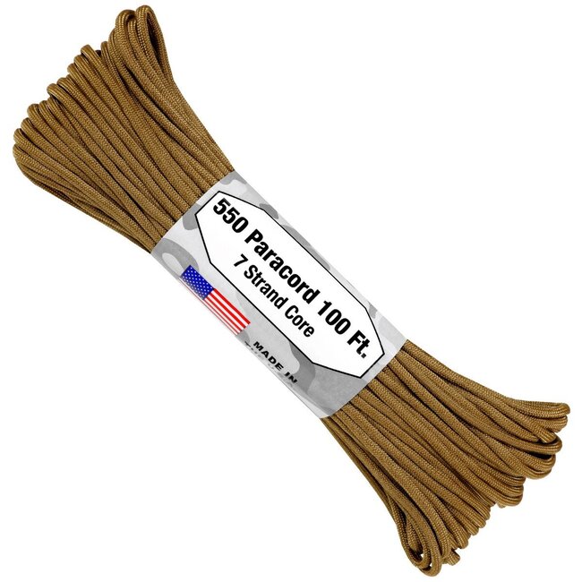 ATWOOD ROPE MFG 550 PARACORD MILITARY SOLID COLOURS