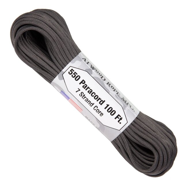 ATWOOD ROPE MFG 550 PARACORD MILITARY SOLID COLOURS