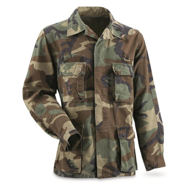 U.S. SURPLUS U.S. WOODLAND CAMO SHIRT