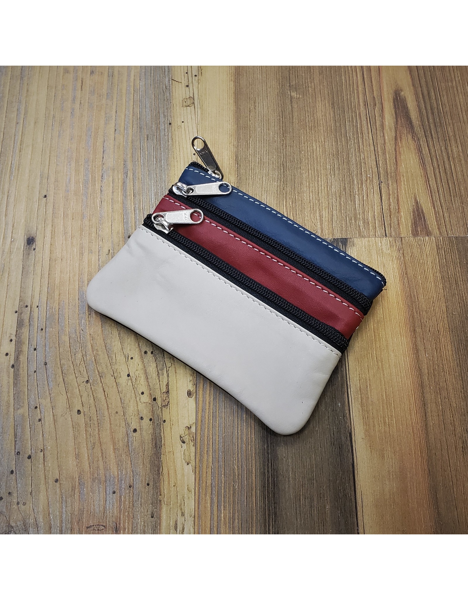 leather change purse