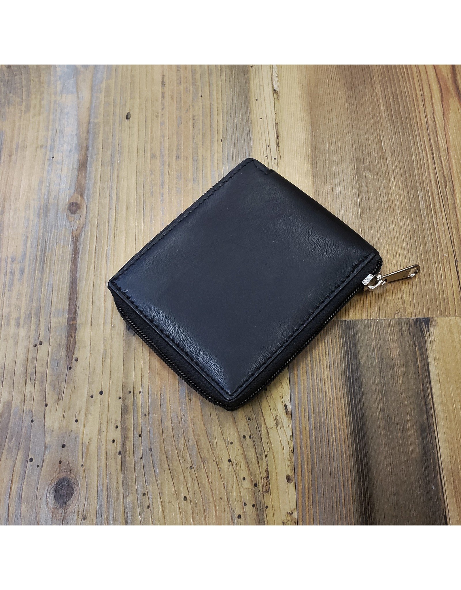 KANU LEATHER WALLET ID PROTECT ZIPPER K201