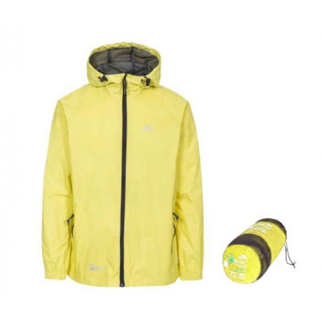 TRESPASS QIKPAC ADULTS WATERPROOF PACKAWAY JACKET