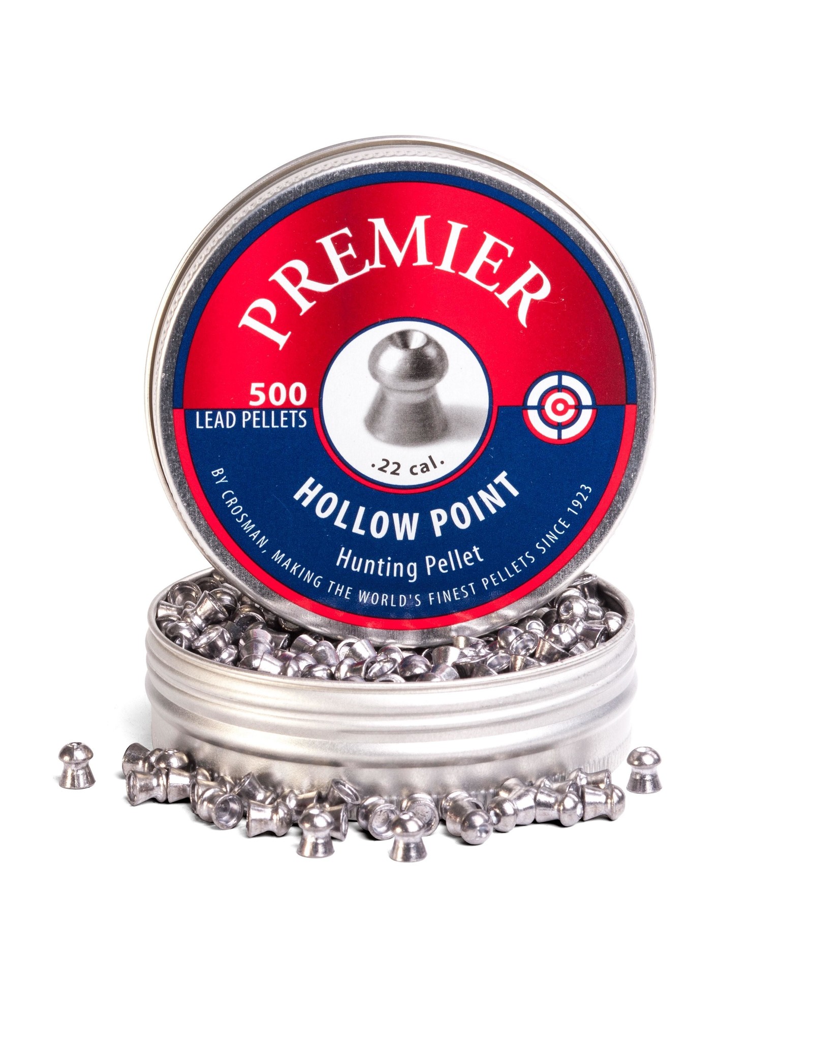 CROSMAN CROSMAN .22 HOLLOW POINT 14.3gr PREMIUM PELLETS (500ct)