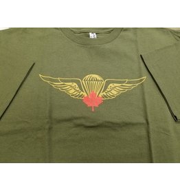 MARSHLANDS AIRBORNE  RED PARA WING T-SHIRT OD