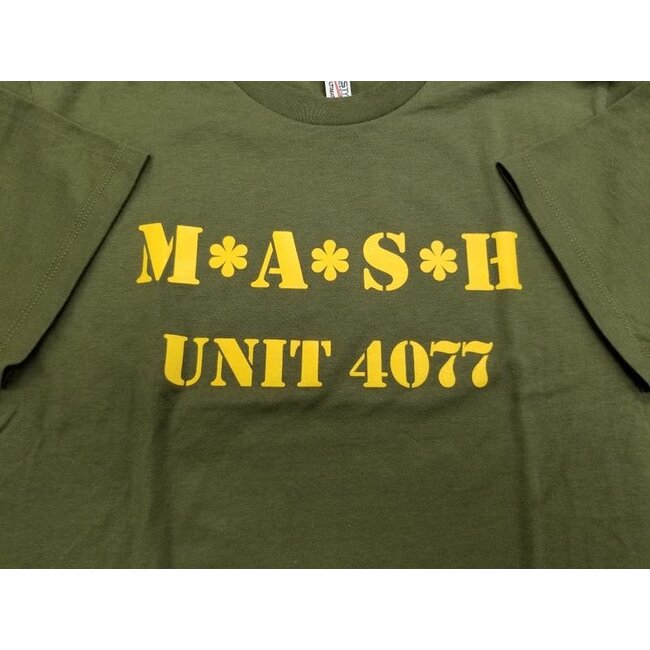 MARSHLANDS MASH OLIVE T-SHIRT MENS
