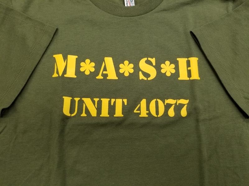 MASH OLIVE T-SHIRT MENS - Smith Army Surplus