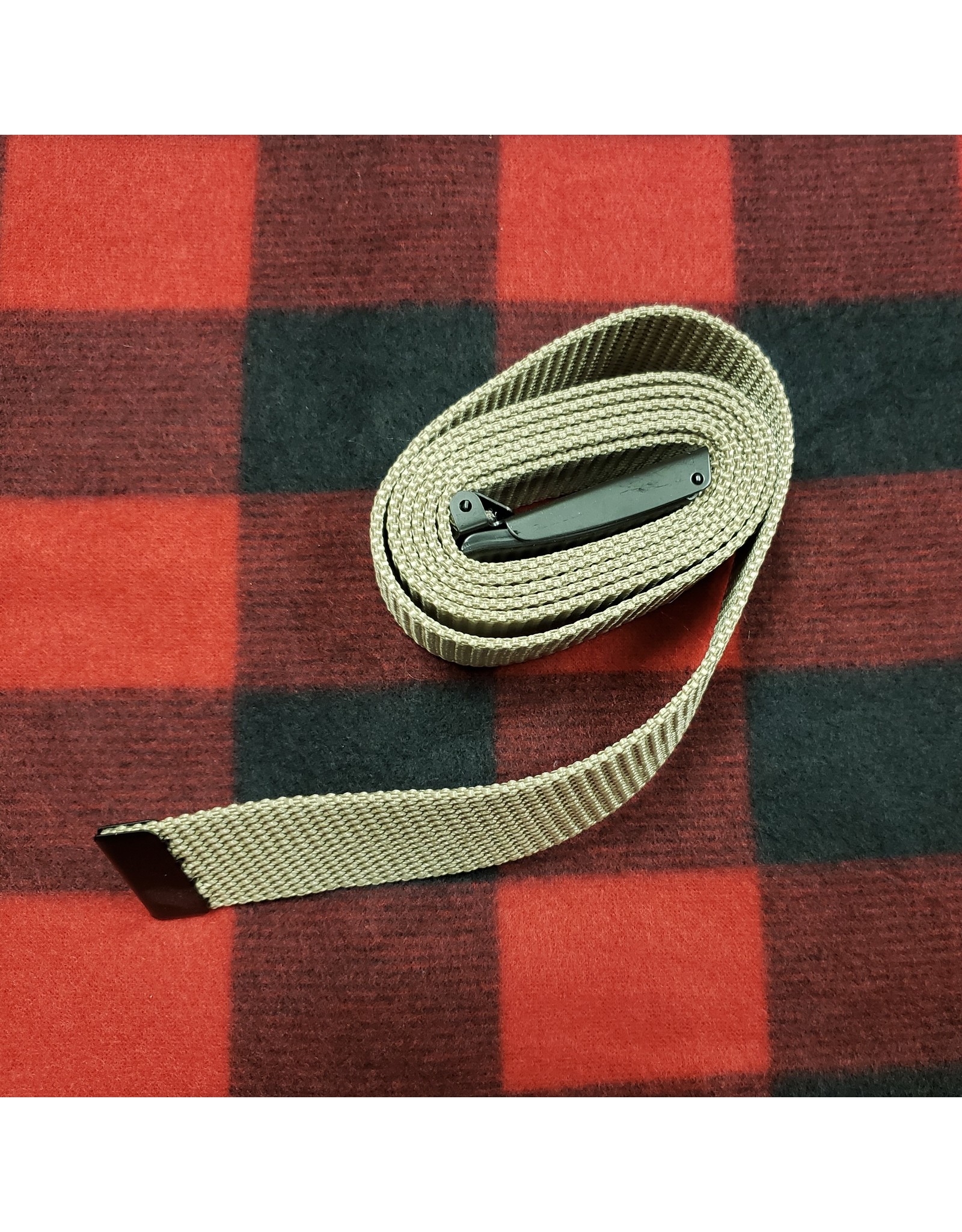 SURPLUS WEB BELT FLIP CLOSURE BUCKLE