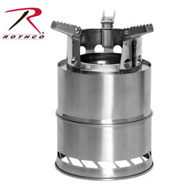 ROTHCO 6 PIECE STAINLESS STEEL CAMPING STOVE