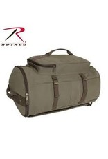 ROTHCO CONVERTIBLE 19" CANVAS DUFFLE OD