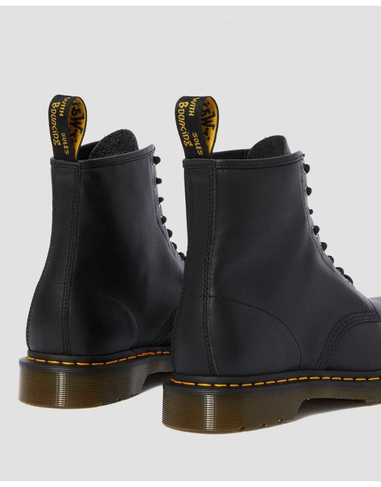 dr martens black nappa leather boots