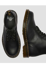 DR. MARTENS DR. MARTENS BLACK NAPPA LEATHER LACE UP BOOTS