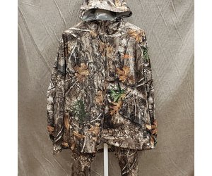 habit camo rain jacket
