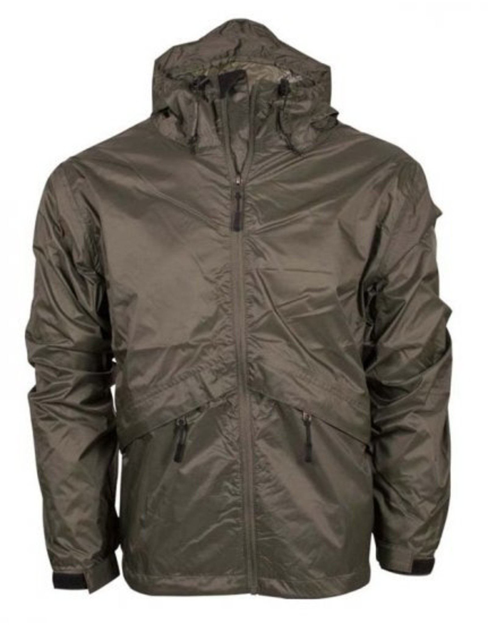GUIDE'S CHOICE STORM LITE PACKABLE JACKET-OLIVE