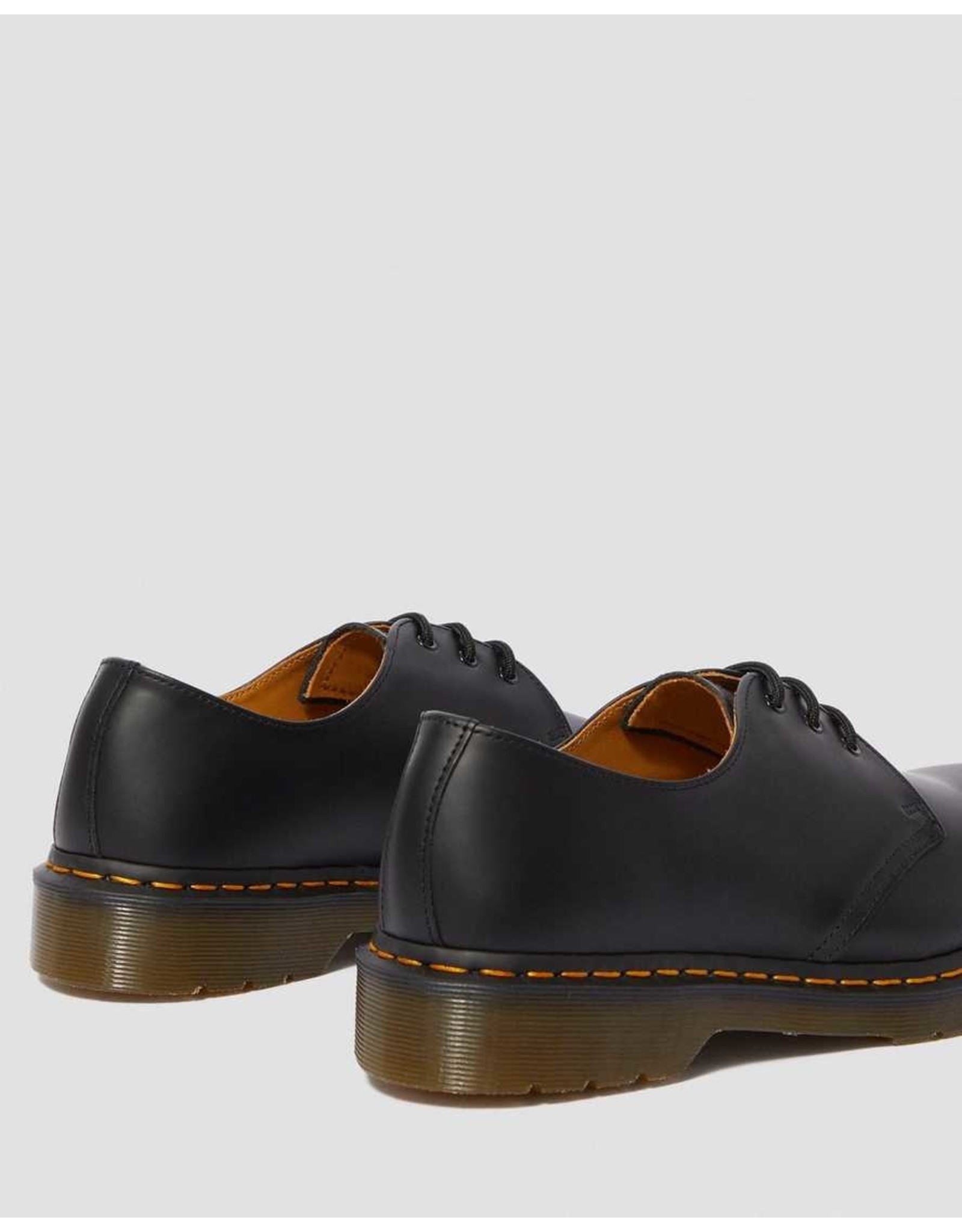 DR. MARTENS DR. MARTENS BLACK SMOOTH LEATHER OXFORD SHOES