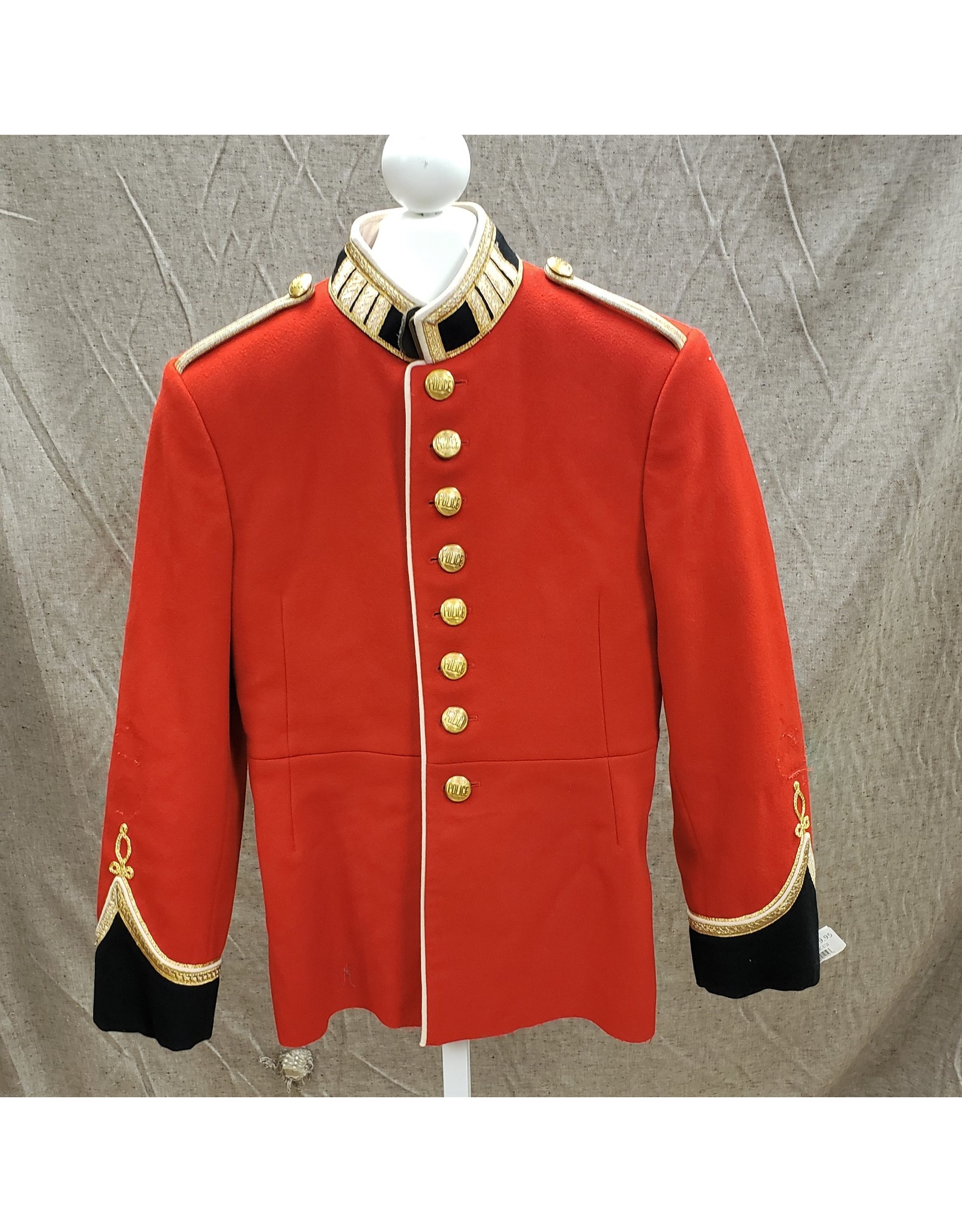 CANADIAN SURPLUS RMC  ROYAL MILITARY COLLEGE RED DRESS TUNIC-6738