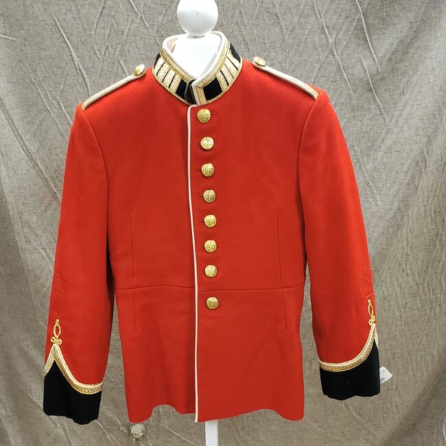 CANADIAN SURPLUS RMC  ROYAL MILITARY COLLEGE RED DRESS TUNIC-6738