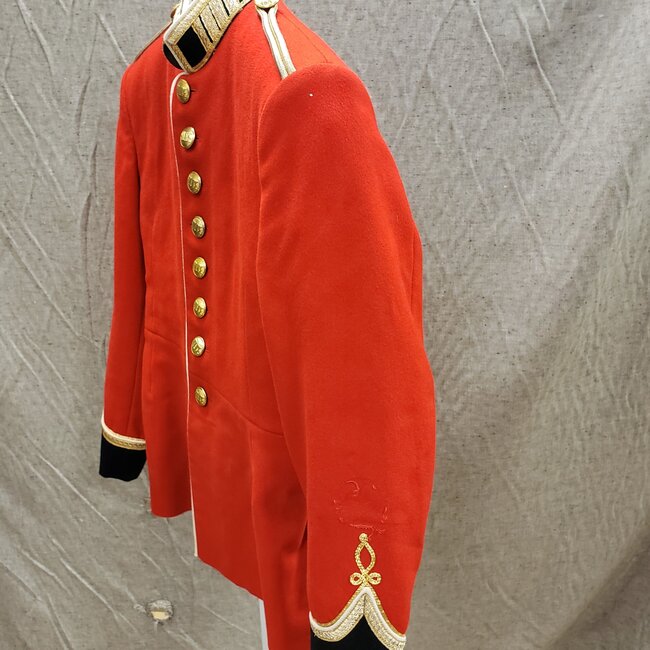 CANADIAN SURPLUS RMC  ROYAL MILITARY COLLEGE RED DRESS TUNIC-6738