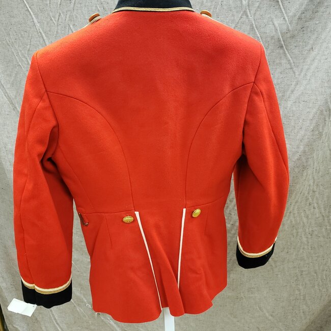 CANADIAN SURPLUS RMC  ROYAL MILITARY COLLEGE RED DRESS TUNIC-6738