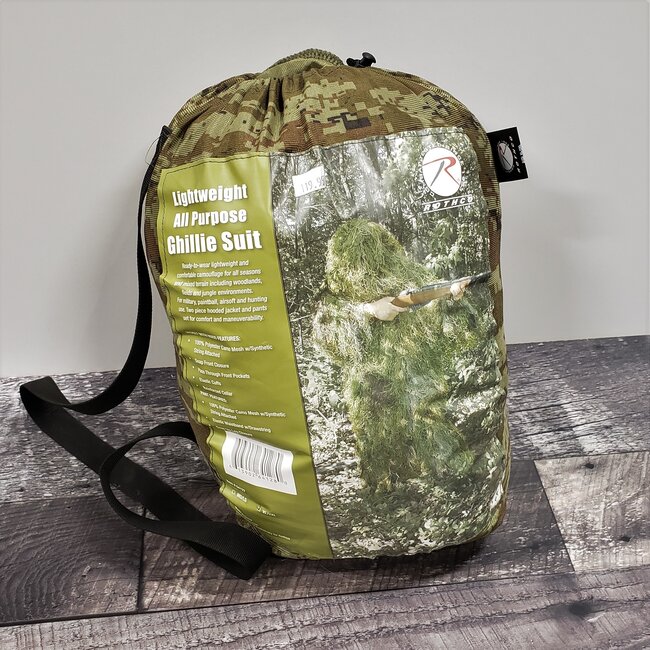 ROTHCO ROTHCO LIGHTWEIGHT GHILLIE SUIT WOODLAND-XL/2XL