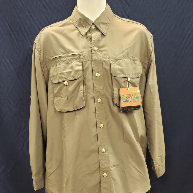 GUIDE'S CHOICE PACA FISHING SHIRT, LONG SLEEVES