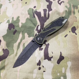 KERSHAW KNIVES KERSHAW BLUR KNIFE - OLIVE, BLACK