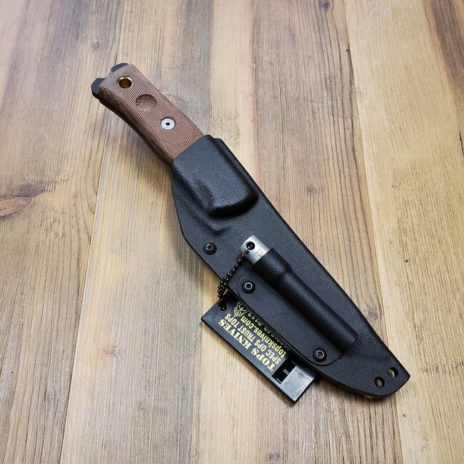 TOPS KNIVES TOPS BROS-01 FIXED BUSHCRAFT BLADE KNIFE