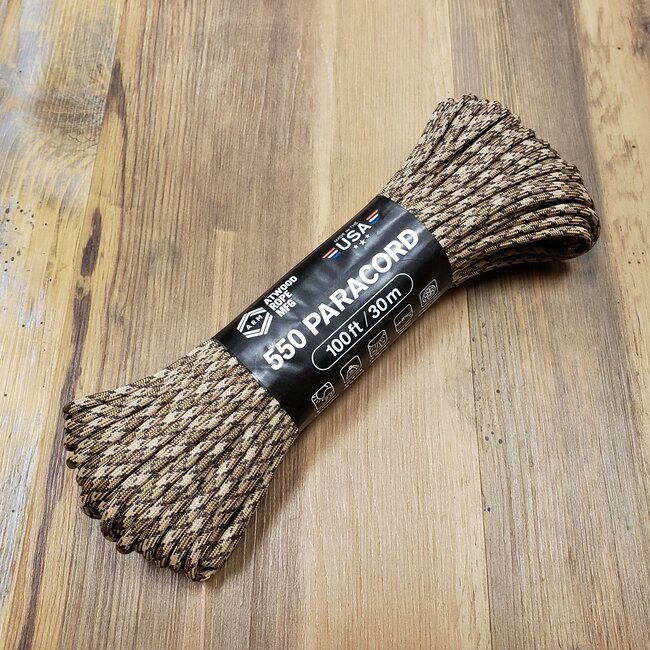 ATWOOD ROPE MFG 550 PARACORD CAMO DESIGNS