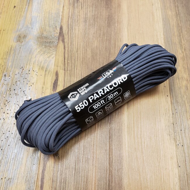 ATWOOD ROPE MFG 550 PARACORD MILITARY SOLID COLOURS