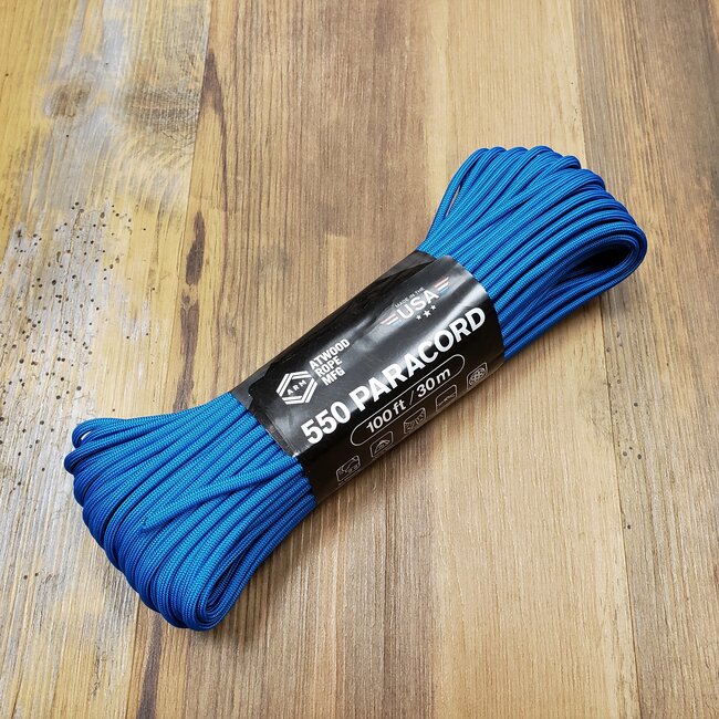 ATWOOD ROPE MFG 550 PARACORD SOLID VIVID COLOURS