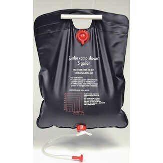WORLD FAMOUS SALES JUMBO CAMP SHOWER (SOLAR SHOWER) 16L WORLD FAMOUS SALES JUMBO CAMP SHOWER (SOLAR SHOWER) 16L