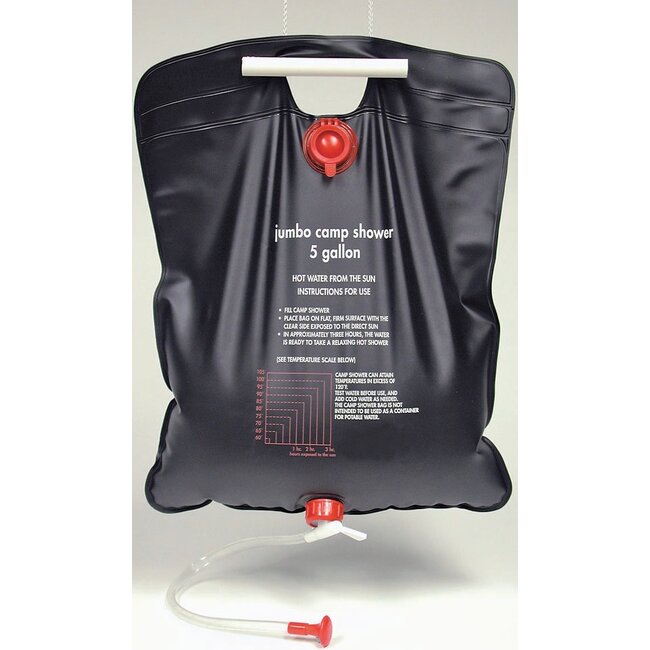 WORLD FAMOUS SALES JUMBO CAMP SHOWER (SOLAR SHOWER) 16L