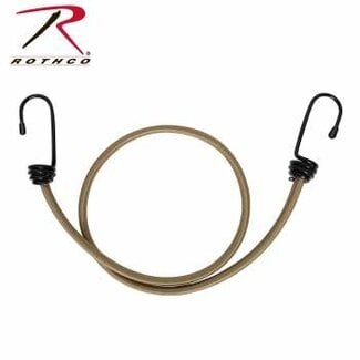 ROTHCO 4 PACK OF 30" BUNGEE CORD -COYOTE
