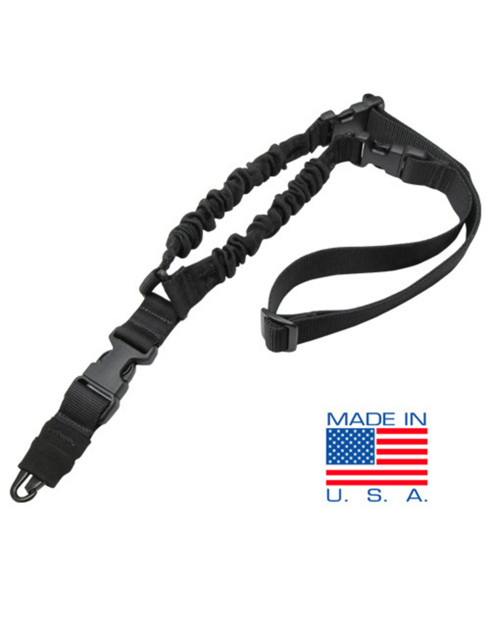 CONDOR TACTICAL COBRA ONE POINT BUNGEE SLING, BLACK