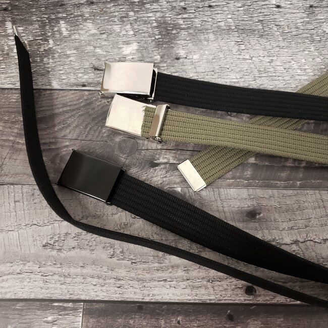 JACKSTER INC RIBBED COTTON BELT O/S