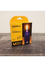 REDPINE OUTDOOR EQUIPMENT CITRONELLA CANDLES UCO (3 PACK)